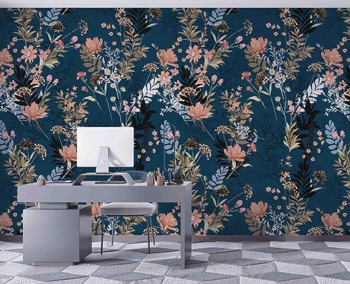 Hintergrund Wandbilder 3D-Wandbild mit bunten Blumenblättern, 150 x 105 cm Design Tapete Fototapeten moderne Wand Schlafzimmer Wohnzimmer von Taxpy