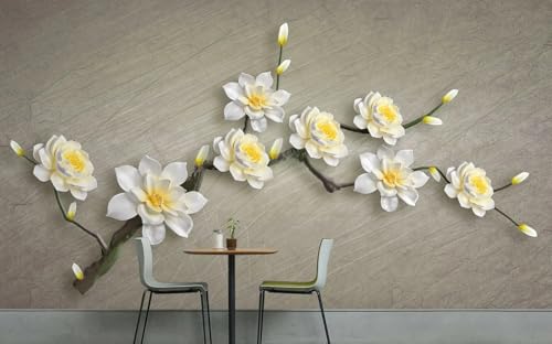 Photo Wallpaper 3D Effect Einfache Blume, 400x280cm Wandbild Tapete 3D Tapeten Wohnzimmer Muster Fototapete Schlafzimmer Wandtapete Photo Wallpaper 3D Effect Einfache Blume, 400x280cm Wandbild Tapete 3D Tapeten Wohnzimmer Muster Fototapete Schlafzimmer Wandtapete von Taxpy