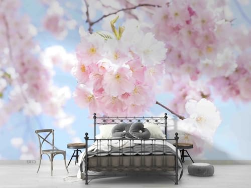 Photo Wallpaper 3D Effect Kirschblüte Rosa Blumen, 400x280cm Wallpaper Wall Pictures 3D Effekt Wandtapete Fototapete Schlafzimmer Tapete Wohnzimmer Wand Tapeten Photo Wallpaper 3D Effect Kirschblüte Rosa Blumen, 400x280cm Wallpaper Wall Pictures 3D Effekt Wandtapete Fototapete Schlafzimmer Tapete Wohnzimmer Wand Tapeten von Taxpy