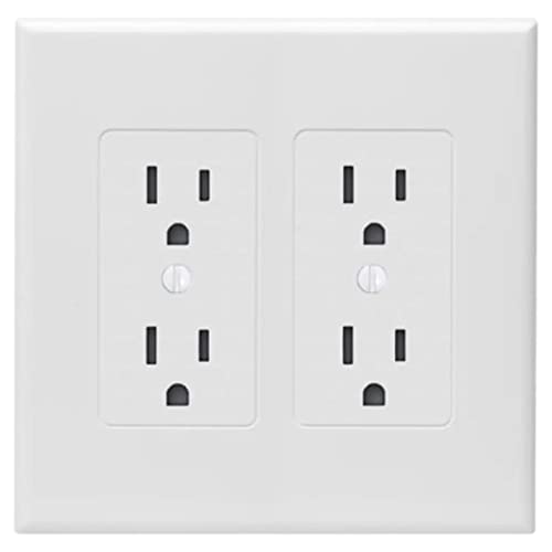 TayMac 2602W Revive Gerätewandplatten 2-Gang Masque Decorator Abdeckung, Weiß TayMac 2602W Revive Gerätewandplatten 2-Gang Masque Decorator Abdeckung, Weiß von TayMac