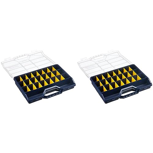 RAACO 145001/45 Sortimentskasten maximal 25 Fächer 312x238x51 mm (Packung mit 2) von Tayg