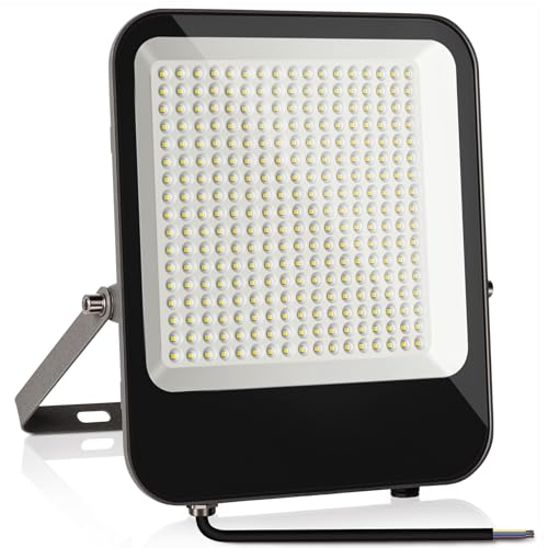 Tayire 200W LED Strahler Außen Warmweiß 3000K, LED Fluter Superhell 20000LM Scheiwerfer Flutlicht IP65 Wasserdicht Outdoor Sicherheitsleuchte für Hinterhof, Auffahrt, Garage, Flur, Garten von Tayire