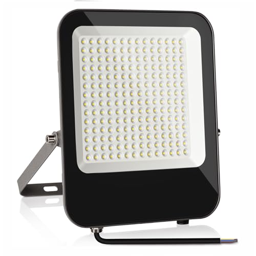 Tayire 150W LED Strahler Außen Kaltweiß 6500K, LED Fluter Superhell 15000LM Scheiwerfer Flutlicht IP65 Wasserdicht Outdoor Sicherheitsleuchte für Hinterhof, Auffahrt, Garage, Flur, Garten von Tayire