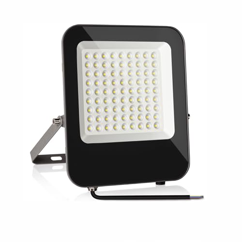 Tayire 50W LED Strahler Außen Kaltweiß 6500K, LED Fluter Superhell 5000LM Scheiwerfer Flutlicht IP65 Wasserdicht Outdoor Sicherheitsleuchte für Hinterhof, Auffahrt, Garage, Flur, Garten von Tayire