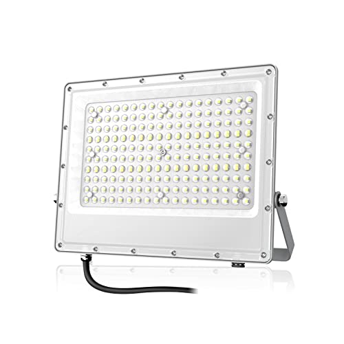 Tayire LED Strahler Außen 150W, 15000LM Superhell LED Fluter, 6000K Kaltweiß Scheinwerfer IP65 Wasserdicht Flutlicht Aussenstrahler für Garten, Terrassen, Garage, Werkstatt, Sportplatz Tayire LED Strahler Außen 150W, 15000LM Superhell LED Fluter, 6000K Kaltweiß Scheinwerfer IP65 Wasserdicht Flutlicht Aussenstrahler für Garten, Terrassen, Garage, Werkstatt, Sportplatz von Tayire