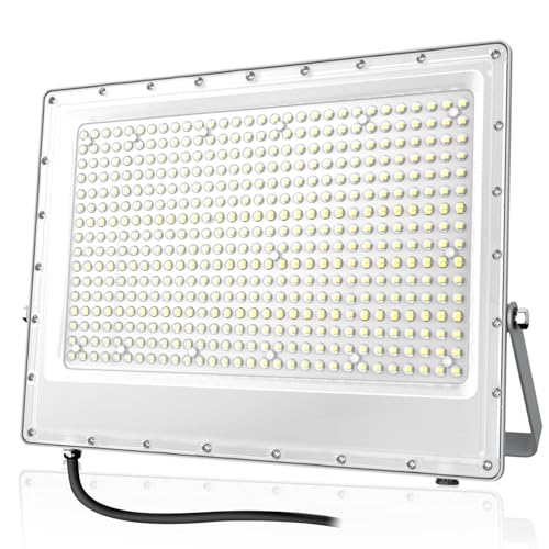 Tayire LED Strahler Außen 400W, 40000LM Superhell LED Fluter, 6000K Kaltweiß Scheinwerfer IP65 Wasserdicht Flutlicht Aussenstrahler für Garten, Terrassen, Garage, Werkstatt, Sportplatz von Tayire