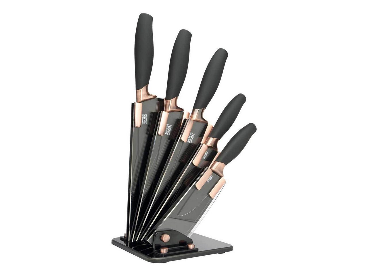 Taylor's Eye Messer-Set, Taylor's Eye Witness BROOKLYN COPPER Set 5-teilig mit Block Taylor's Eye Messer-Set, Taylor's Eye Witness BROOKLYN COPPER Set 5-teilig mit Block von Taylor's Eye
