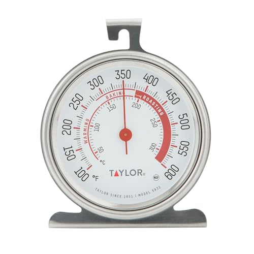 Taylor Classic Series Backofenthermometer mit großem Zifferblatt von Taylor