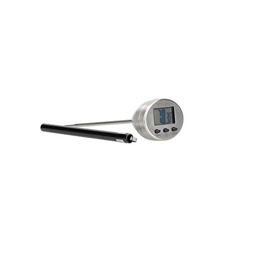 Taylor Digitales Küchenthermometer, mit Schutzhülle, für Fleisch, Fisch und Marmelade kochen, Kunststoff/Edelstahl, 16cm Durchmesser von Taylor