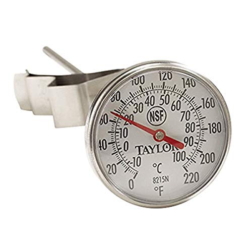 Taylor Precision 6215J Pocket Dial Reading Thermometers, Temperature Range from 0 Degrees F to 220 Degrees F, Stainless Steel Taylor Precision 6215J Pocket Dial Reading Thermometers, Temperature Range from 0 Degrees F to 220 Degrees F, Stainless Steel von Taylor