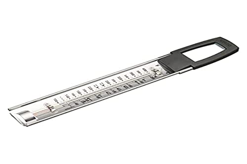 Taylor Pro, Marmeladenthermometer für die Küche, Messgerät zur Bestimmung der Temperatur beim Kochen von Marmelade, Karamell und Süßwaren sowie in Fritteusen, mit Cool Touch-Griff, Silber/Schwarz Taylor Pro, Marmeladenthermometer für die Küche, Messgerät zur Bestimmung der Temperatur beim Kochen von Marmelade, Karamell und Süßwaren sowie in Fritteusen, mit Cool Touch-Griff, Silber/Schwarz von Taylor