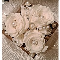 Geschenk, Für Immer Rosen, Brautgeschenk, Herzstück, Dusche Jahrestag, Geburtstag, Erhalten Gut Personalisiert, Blumen von TaylorDylanCreations