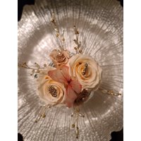 Geschenk, Rosen, Bling, Perlen, Glitzer, Strass, Kristall, Waterford, Dekor, Juwelen, Handgefertigt, Personalisiert, Blumen von TaylorDylanCreations