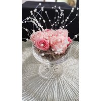 Geschenk, Rosen, Bling, Perlen, Glitzer, Strass, Kristall, Waterford, Dekor, Juwelen, Handgefertigt, Personalisiert, Blumen von TaylorDylanCreations