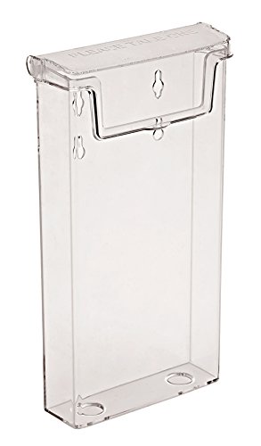 Taymar-Prospekthalter, 1 Fach, für Prospekte und Broschüren 10er-Pack farblos von Taymar