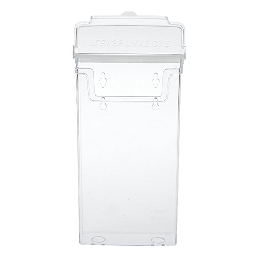 taymar DIN Lang (DL) Prospekthalter, Prospektbox mit Deckel, Wetterfest (auch für den Außenbereich geeignet) von Taymar