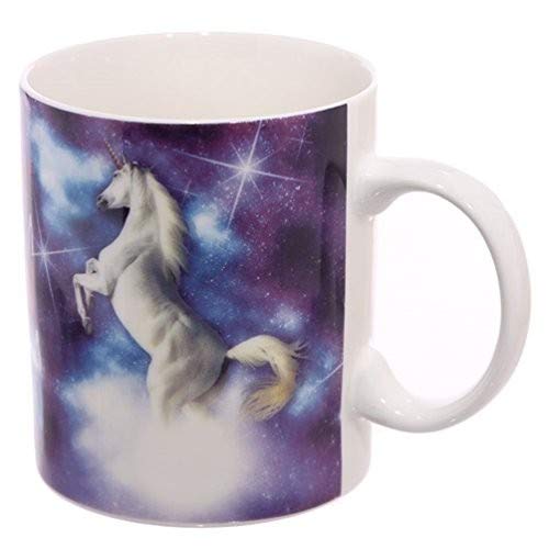 Puckator Majestic Tasse Einhorn, Bone China, Violett von Puckator