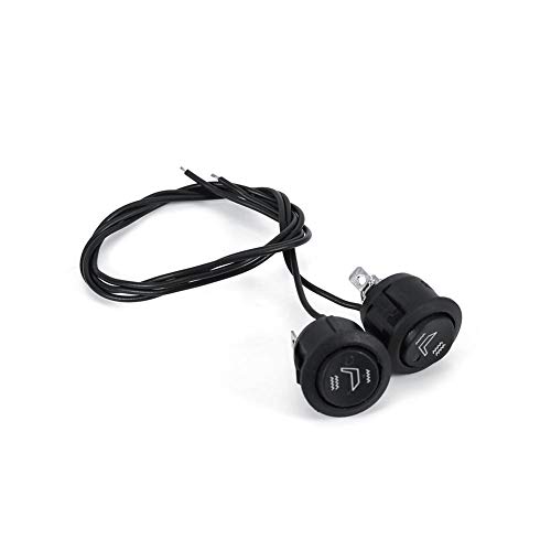 2 Stücke Sitzscter Universal Sitzheizung Scter Für Alle Sitze,Sitzheizuncter,Sitzheizung Scter,1 Para Auto Sitzheizung Scter Universal 3 Pin Runde Behei Rocker High Low Off Steuerscter Motorräder Auto von Tbest
