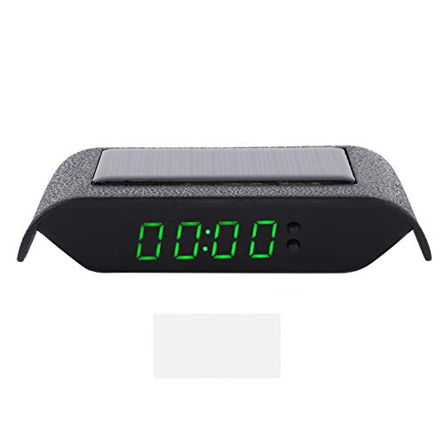 Auto Digitaluhr, Auto Solaruhr Tragbare Auto Solaruhr Auto Digitaluhr Auto LKW Solarbetriebene Zeit Datum Datum Temperatur LCD-Display Verkabelung (Grün) von Tbest