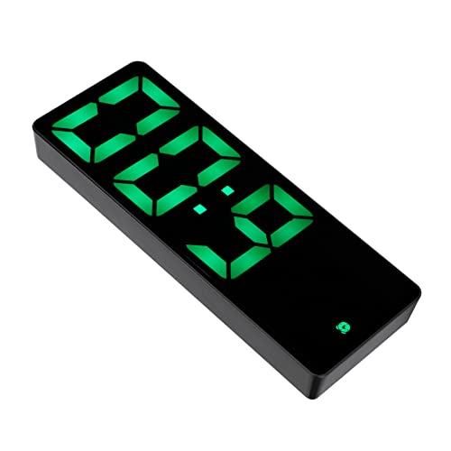 Elektronischer Uhr,Digitale Wanduhr,Elektrische Alarm-Funkuhr,Elektronische Uhr,Led-Anzeige,Digitaler Spiegel,Wecker,Batterie-Plugin,Dualuse 0712 von Tbest