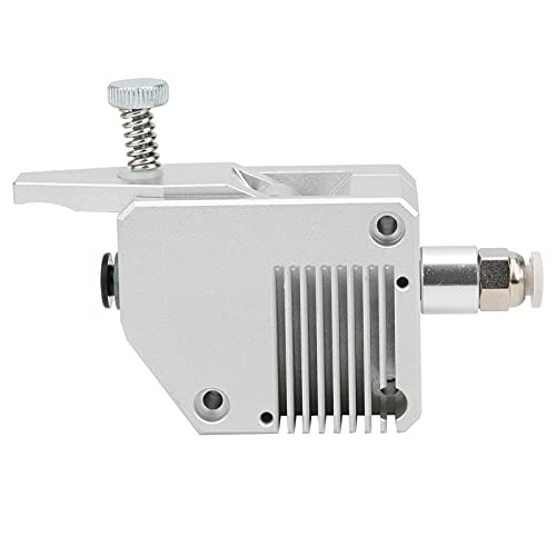 Titan Extruder,Extruder Dual Gear,Extruder Gear,Mk10 Zubehör Gear The 3D Dual Drive Gear Extruder Vollmetallkörper 1,75 Mm Verbrauchsmaterial Für 3D-Drucker (Silber) Main Droite (Rechte Hand) von Tbest