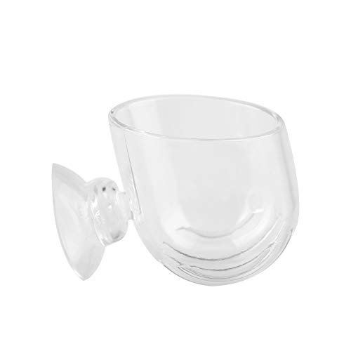 Fischfütterung Tasse Tasse Fütterung Tasse Fisch Fütterung Glas Tasse Rotwurm Fütterungstasse Rotwurm Tasse, Transpatenter Ylic Fütterung Tasse Rotes Wurmfuttermittel Cupor Rium Rium von Tbest