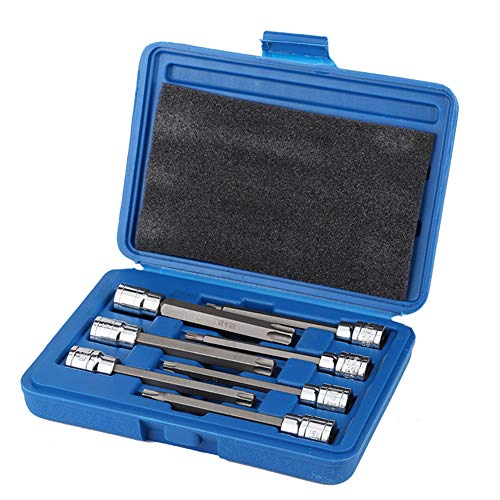 Langer -Steckschlüssel, 7-teiliger 3/8-Zoll-Aneb, Ea Langes -Stern-Bit-Steckschlüssel-Set lunghe 1/2, tools von Tbest