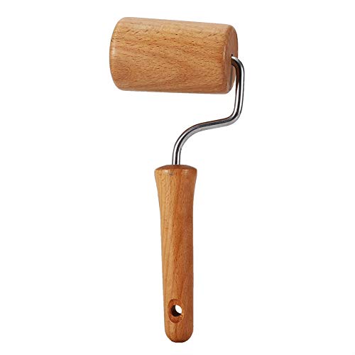 Teigroller, Teigroller,Teigroller Holz,Pizzaroller Holz,er Teigroller Holz,Gebäck Nudelholz,Nudelholz Gebäck Und Pizza Bäcker Roller Bac Küchenutelien AHolz (Stil 4) von Tbest