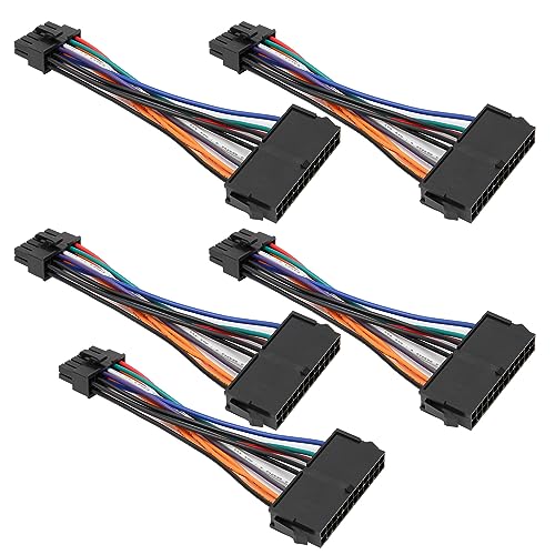 RStromkabel-KonverterATX 24pin AW Harn ContorPower Ply ContorCuter Aries,5 Stück Stromkabel A ATX 24pin auf 12pin Kabelkonverter 15cm PVC Kupfer für Desktop Cuter RStromkabel-KonverterATX 24pin AW Harn ContorPower Ply ContorCuter Aries,5 Stück Stromkabel A ATX 24pin auf 12pin Kabelkonverter 15cm PVC Kupfer für Desktop Cuter von Tbest
