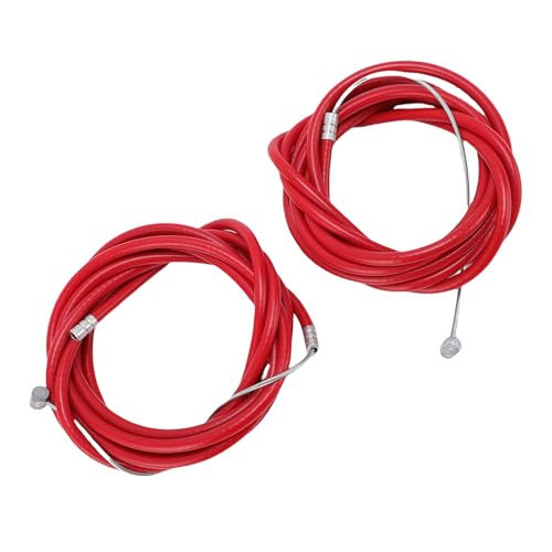 Tbest 2pcs Bremskabel, 6,4 Fuß Rotes Gummi -Oxidations -Proof Bremskabel Leitung Ersatz für MI4 Electric Scooter Tbest 2pcs Bremskabel, 6,4 Fuß Rotes Gummi -Oxidations -Proof Bremskabel Leitung Ersatz für MI4 Electric Scooter von Tbest