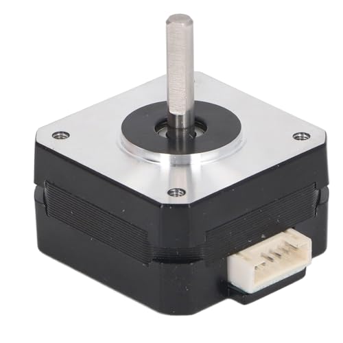 Tbest 42 Schrittmotor, 2 Phasen, 1,8 Grad, Hohes Drehmoment, Kleiner Schrittmotor für 3D-Drucker, Hohe Temperaturbeständigkeit, Geringe Geräuschentwicklung, Gleichmäßige von Tbest