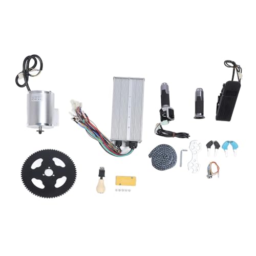 Tbest 72 V 3000W Hochgeschwindigkeits -bürstenloser Motor Kit Elektrische Roller -Umrechnungskit Kit von Tbest