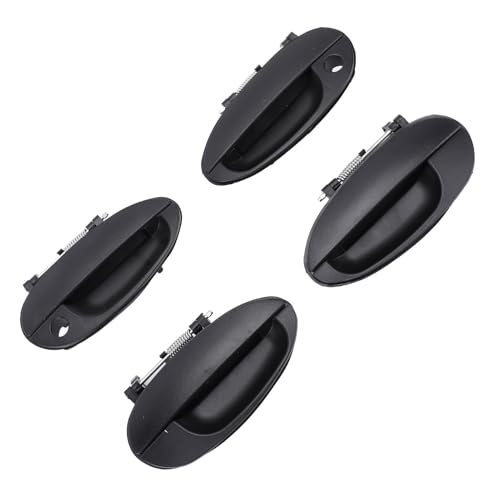Tbest AUSSEN TÜR GRIFF SET 4PCS TRAAR PROOF ABS OUTER ERSATZ FÜR SPARK 1998 2005 UND MATIZ VORN LINKS RECHTS AUTO GRIFFE 96507783 96507784 96507789 96507789 96507790 von Tbest