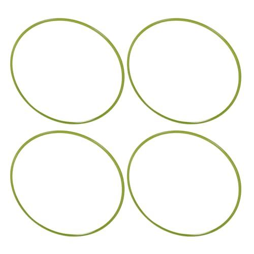 Tbest Aluminiumlegierung 18 Zoll Rad Randschutzschutzstreifen Dekor Set von 4 Selbstklebenden Randen Randschutz Universal (Green) von Tbest