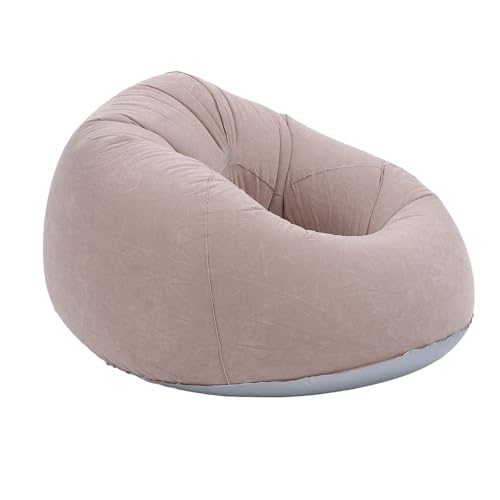 Tbest Aufblasbarer Lounge -Stuhl Modern und Komfortabel für Schlafzimmer Im Wohnzimmer - Weiches Aufblasbares Sofa für und Erwachsene von Tbest
