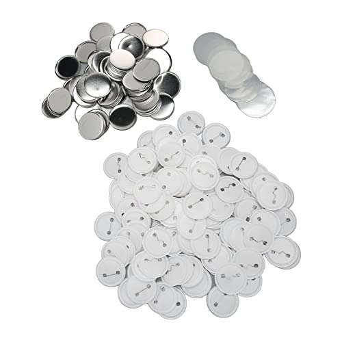 Tbest Button Pin Badge Kit 100 Set Rostsicherer Weit Verbreiteter Taste und Supplies Perfektes (50MM) von Tbest