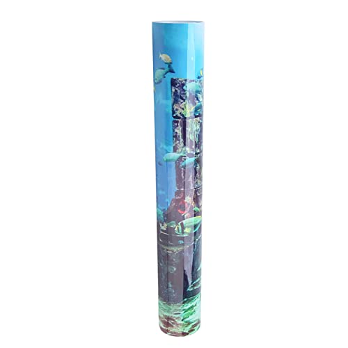 Tbest Das PVC -Korallenaquarium -Poster Reflektierte Das Seginalplakat Nicht (61 * 41CM) von Tbest