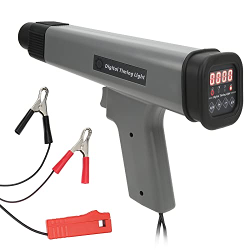 Tbest Digitales Motor-Timing-Licht, Motor-Timing-Licht Induktives Blitz-Timing-Licht 12 V Zündzeitpunkt-Licht für Auto-Motorrad-Marine von Tbest