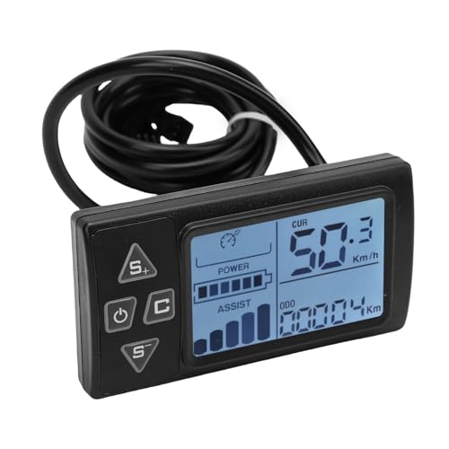 Tbest Elektrofahrrad -LCD -Display, S861 Water Proof Problemlos Installiert und das Armaturenbrett -Display -Armaturenbrett für die Modifikation von Elektrofahrrad -Roller -Scooter Tbest Elektrofahrrad -LCD -Display, S861 Water Proof Problemlos Installiert und das Armaturenbrett -Display -Armaturenbrett für die Modifikation von Elektrofahrrad -Roller -Scooter von Tbest
