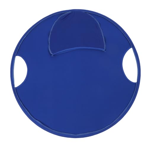 Tbest Faltbarer Wäschereikorb, Baumwollstoff Tragbarer Leichtes Waschkeuchen für Reisen Im Freien Im Freien Camping (Blue) von Tbest