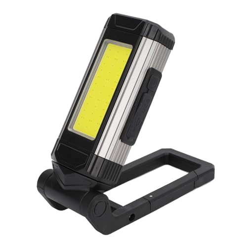 Tbest Faltbares Arbeitslicht, 2200mah 7 Modi COB USB Wiederaufladbare Magnetische Tragbare Mechanische Inspektionslicht für Autoreparatur -Nothausgarage (Gray) von Tbest