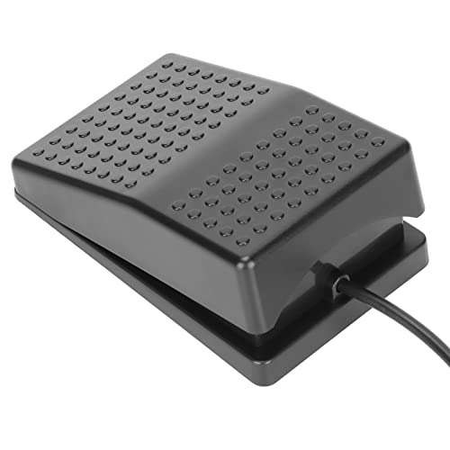 Tbest Fußpedal PC Discord Mute USB-Flash-Laufwerke USB-Fußschalterpedal Programmierbare Tastatur Maus Spielaktion Einzelnes Fußschalterpedal mit USB-A-Schnittstelle von Tbest