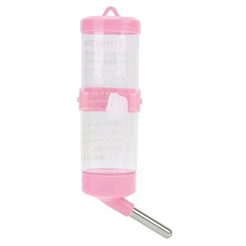 Tbest Hamster -Wasserflaschenspensor in Edelstahl, ohne zu Gießen, um eine Konsumquelle für Kleine Tiere Aufzuhängen (250 ml) von Tbest