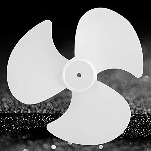 Tbest Hochleistungs -Kunststoff -Lüfterblatt mit Drei Blättern, Einfach zu Installieren und zu Reinigen, 2pcs Set für Elektrische Lüfterbegeisterte von Tbest