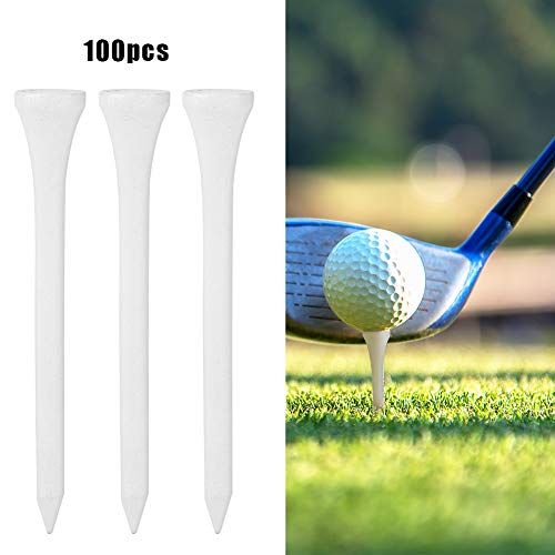 Tbest Hölzerne Tees Halter Trainingstraining Ballhalter für Golfer Natürliche Massive Holz -Gewicht Tragbar 100 Stcs 70 Mm Tbest Hölzerne Tees Halter Trainingstraining Ballhalter für Golfer Natürliche Massive Holz -Gewicht Tragbar 100 Stcs 70 Mm von Tbest