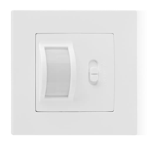 Tbest Infrarot -Lichtschalter für Versunkene Wandlampen, Einstellbare Lichtempfindlichkeit für den Betrieb des Energieeinsparungs -Bewegungssensors von Tbest
