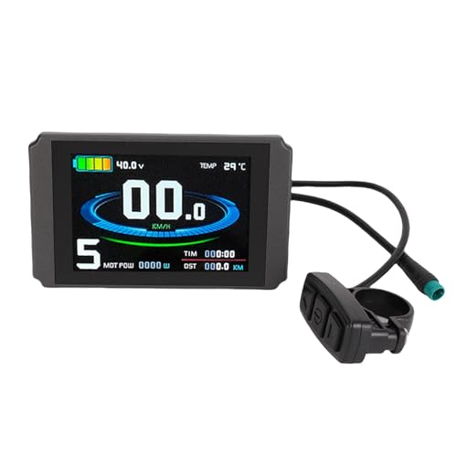 Tbest LCD8H Electric Scooter LCD Panel Display Messgerät Cycling Computer LCD -Bedienfeld Mountainbike -Zubehör Tbest LCD8H Electric Scooter LCD Panel Display Messgerät Cycling Computer LCD -Bedienfeld Mountainbike -Zubehör von Tbest