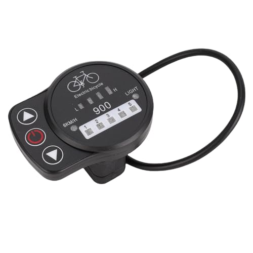 Tbest LED Electric Scooter Display Regent Proof Kabel -Bedienfeld für eine Einfache Überwachung in Tages- und Nachteinstellungen von Tbest