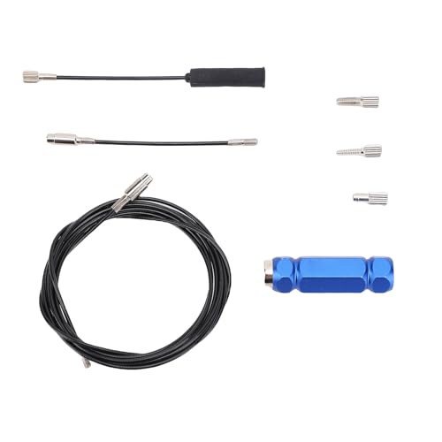 Tbest Langlebige Konstruktion, Effiziente Kabelrouting, Ergonomische und Einstellbare Fahrrad-Innen-Routing-Werkzeug-Kit, Legierungsweichkautschuk für Mountain Road Bicycle Carbon Faserrahmen, mit von Tbest
