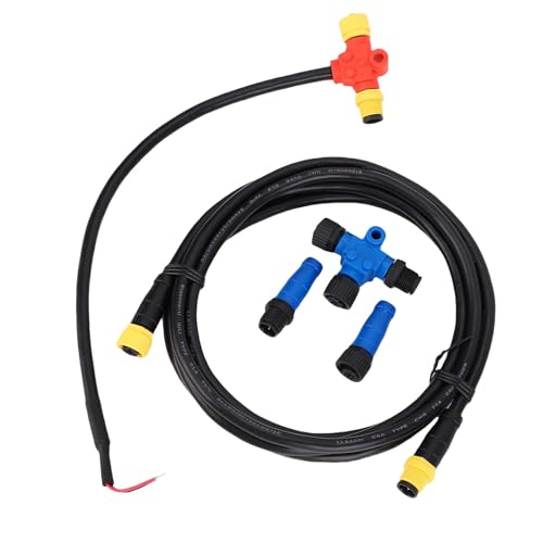 Tbest Marine Grade NMEA 2000 Starter Kit Komplettes Kommunikationsnetz für Marine Electronics M12 5Pin von Tbest